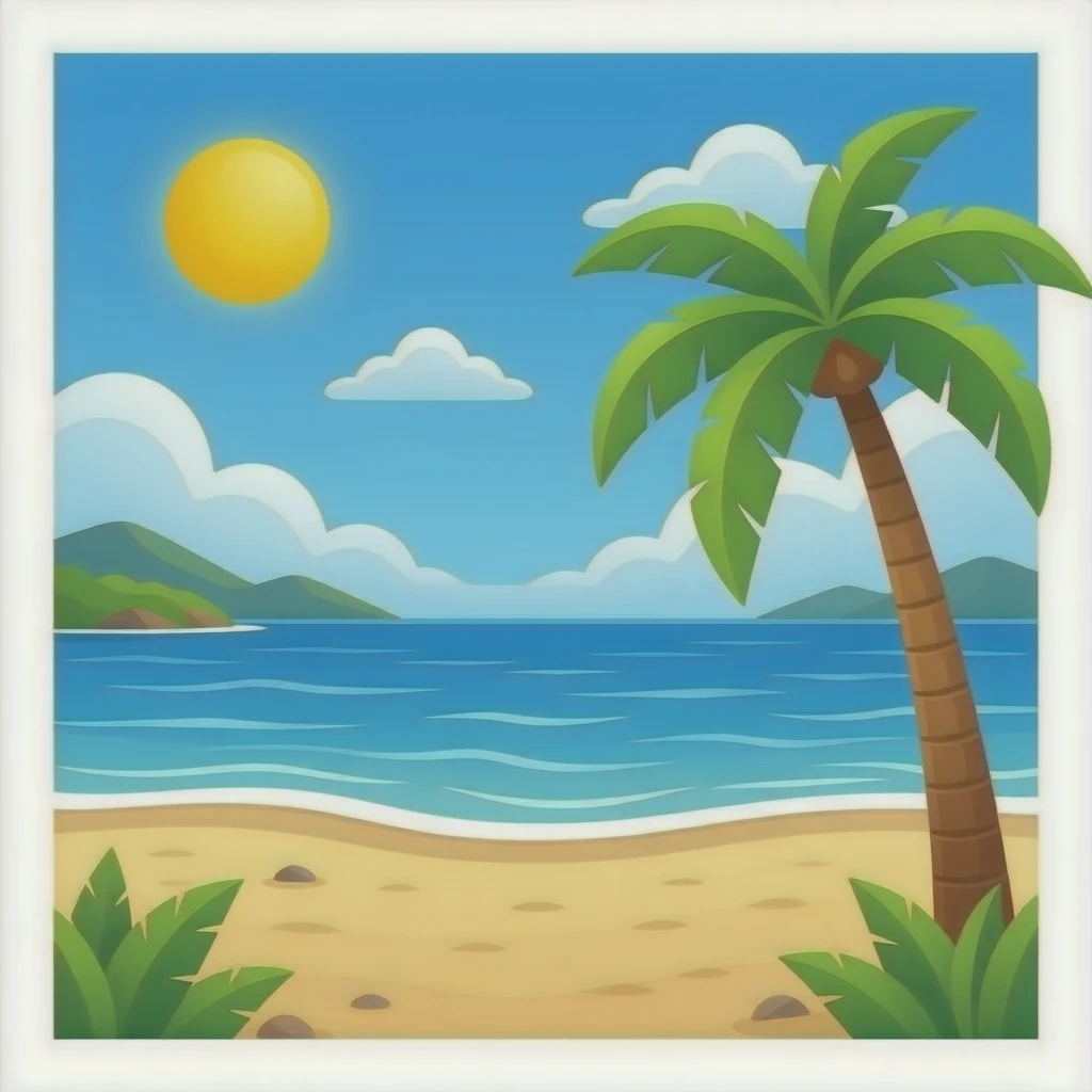 beach emoji