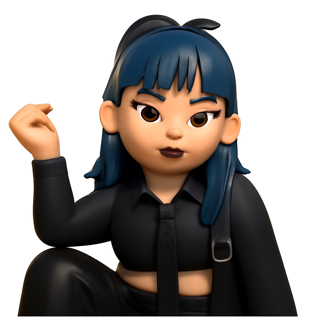 Convert the uploaded image into a 3D Apple-style emoji — preserve the key shapes, colors, and overall composition of the original image. Simplify the forms into clean, rounded cartoon-style elements while keeping the subject recognizable. Apply glossy textures, soft lighting, smooth shading, and render everything in Apple emoji style on a clean white background emoji