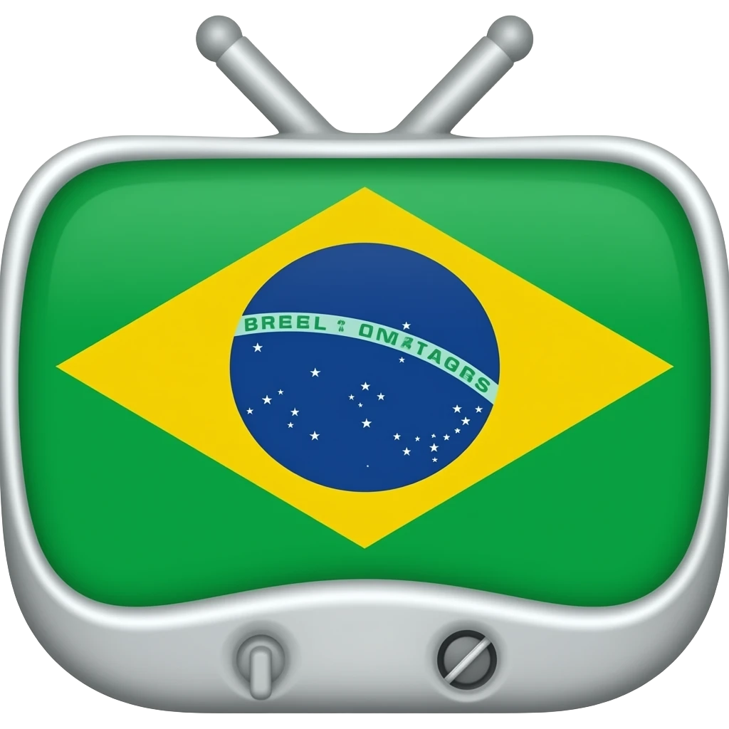 Tv Brasil animada logo emoji