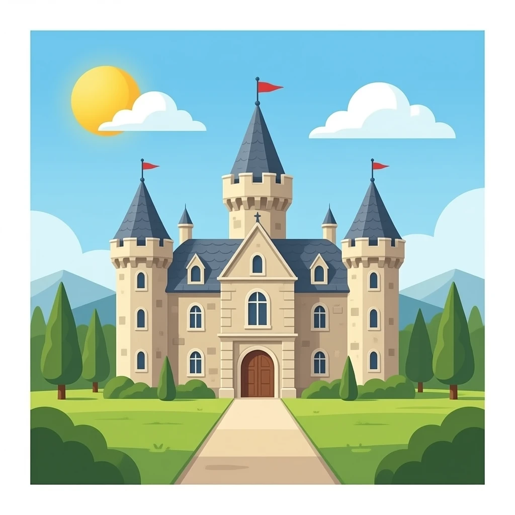 eine alte burg emoji