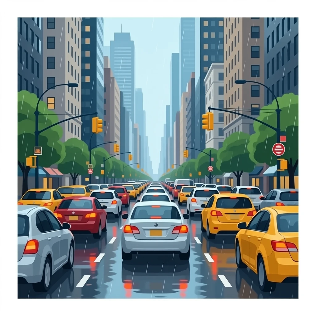 traffic jam emoji