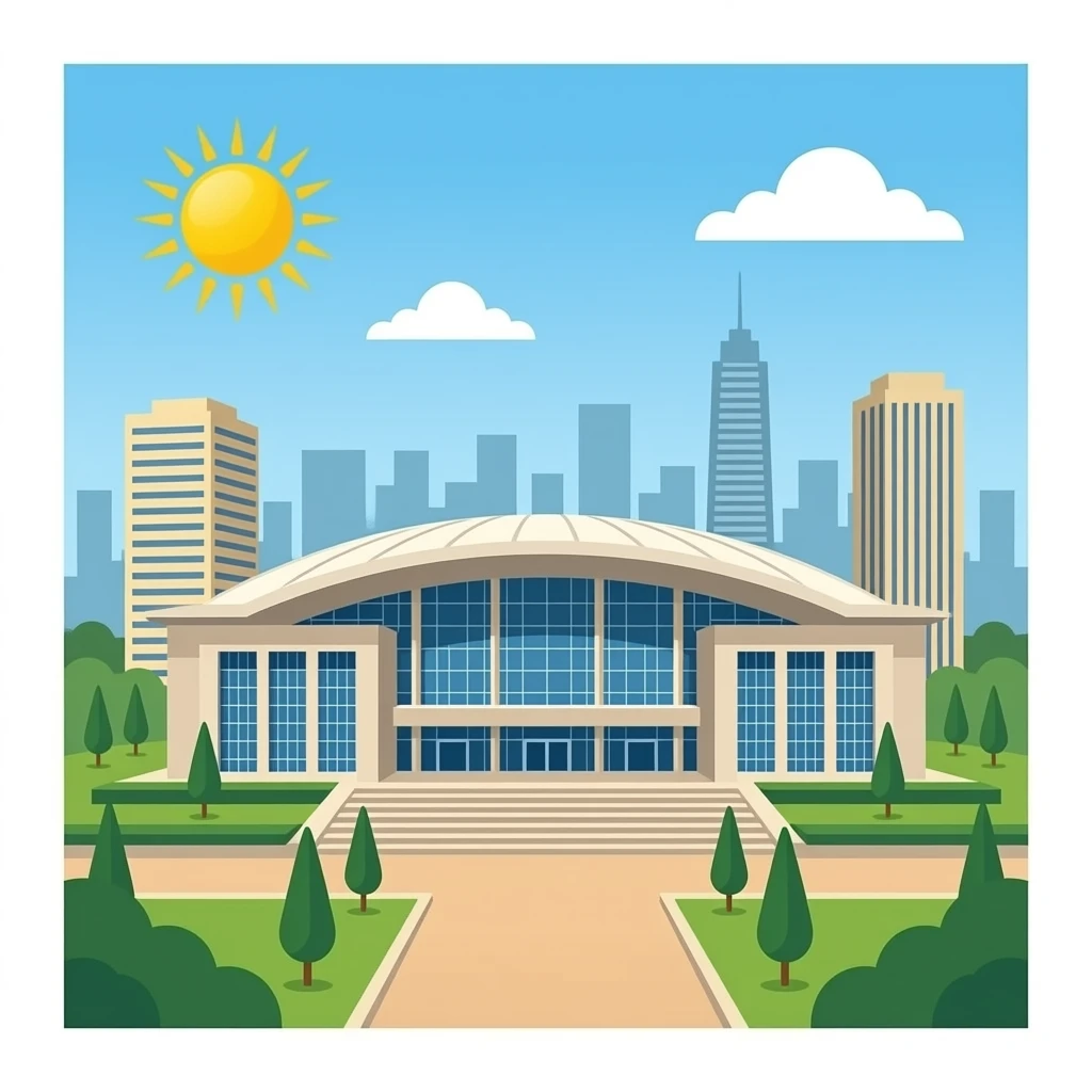 Kigali convention centre in Kigali, Rwanda emoji