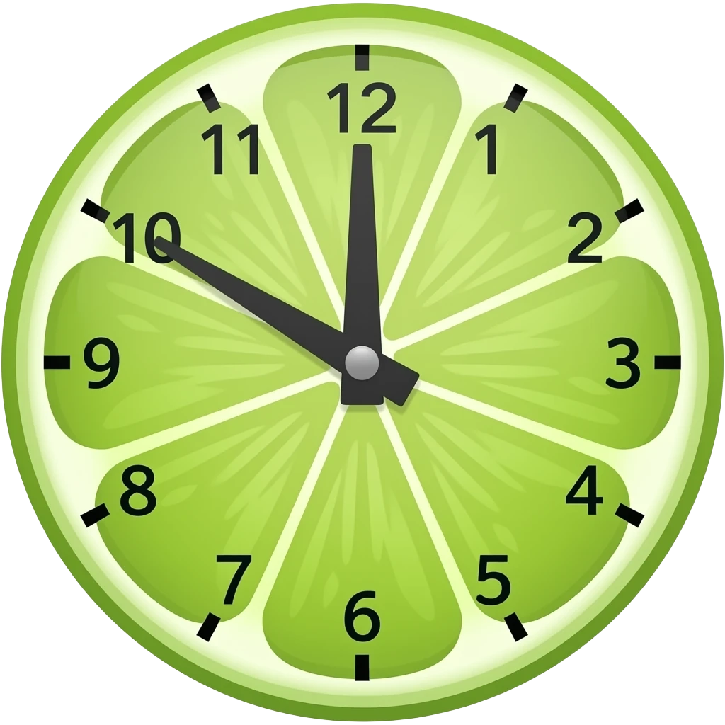 Lime time emoji
