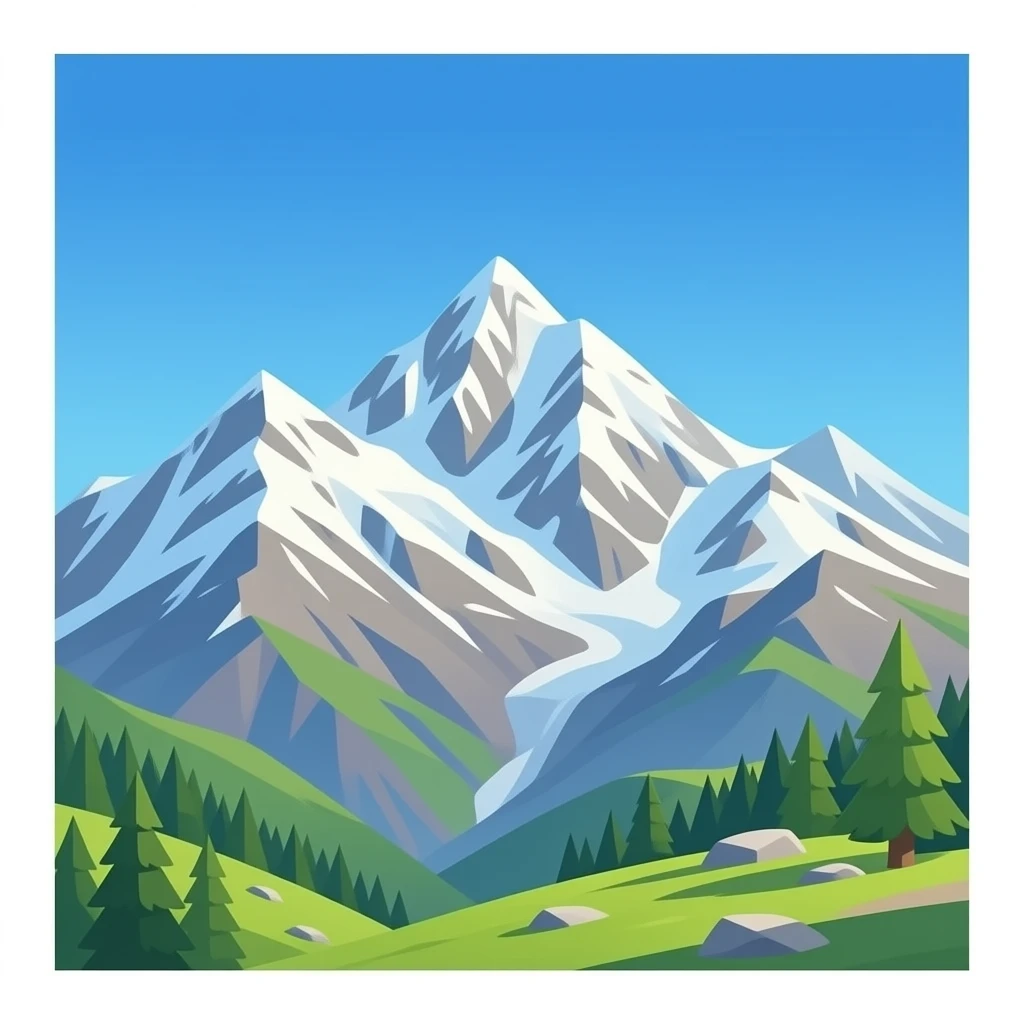 Mont-Blanc en forme de penis emoji