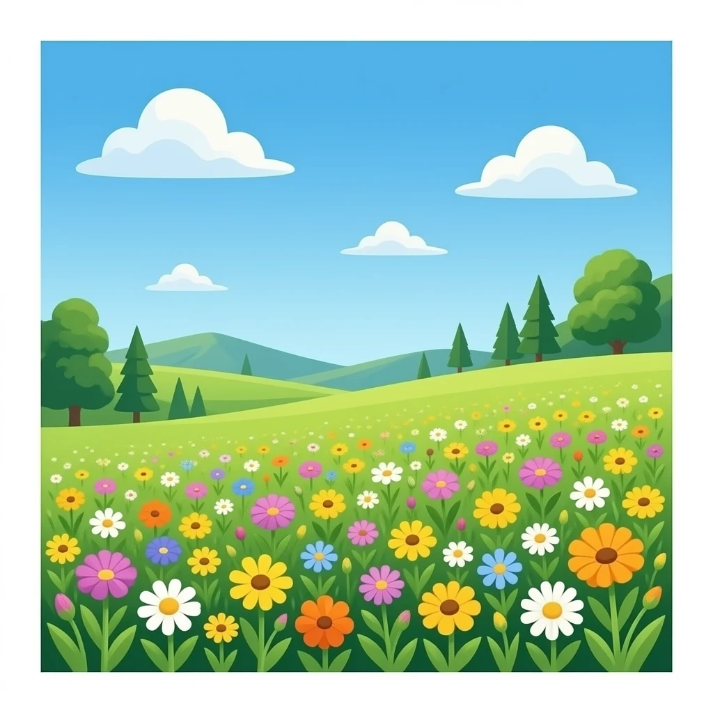 wildflower patch emoji