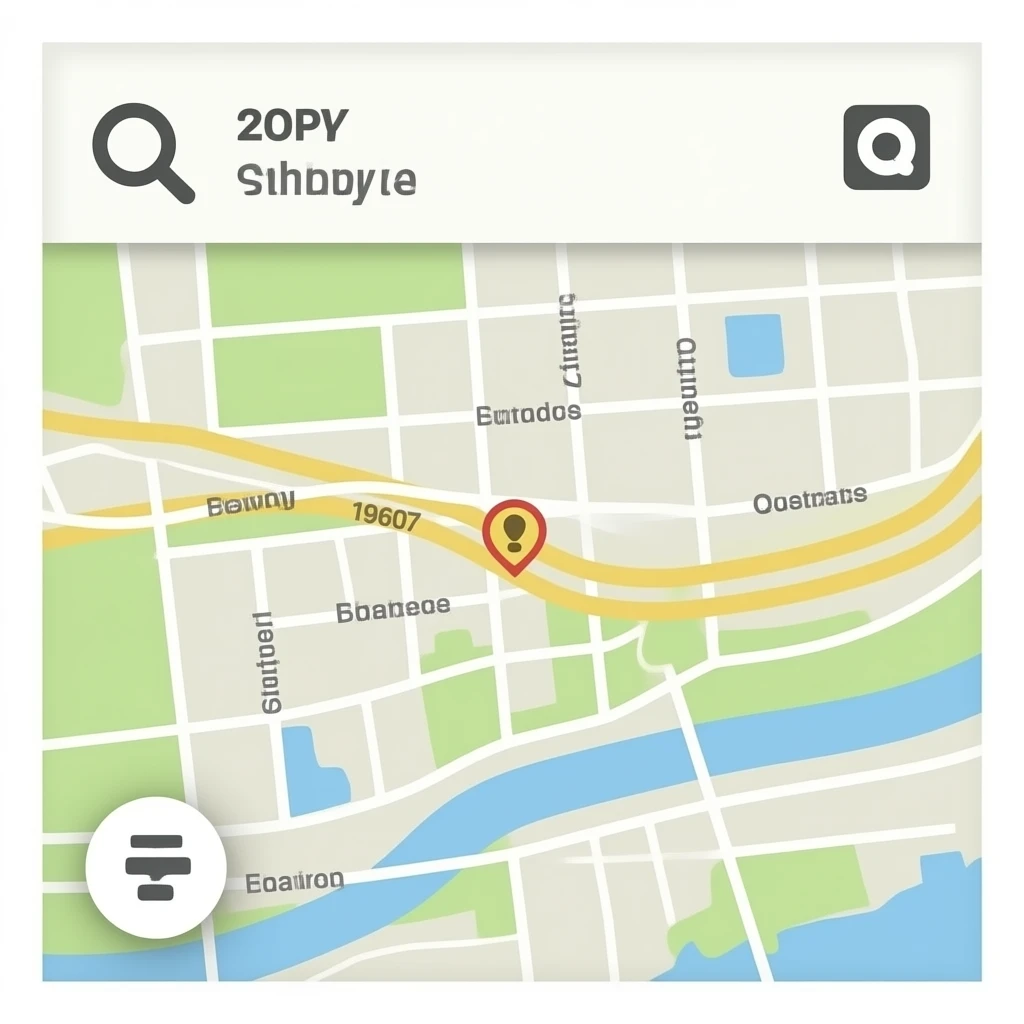 ZIP Code 19607 map emoji