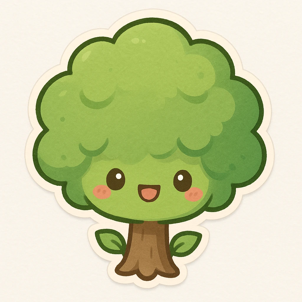 一棵小树 emoji