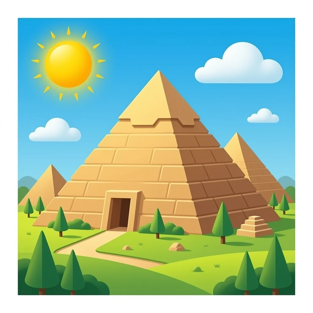 Pyramide emoji