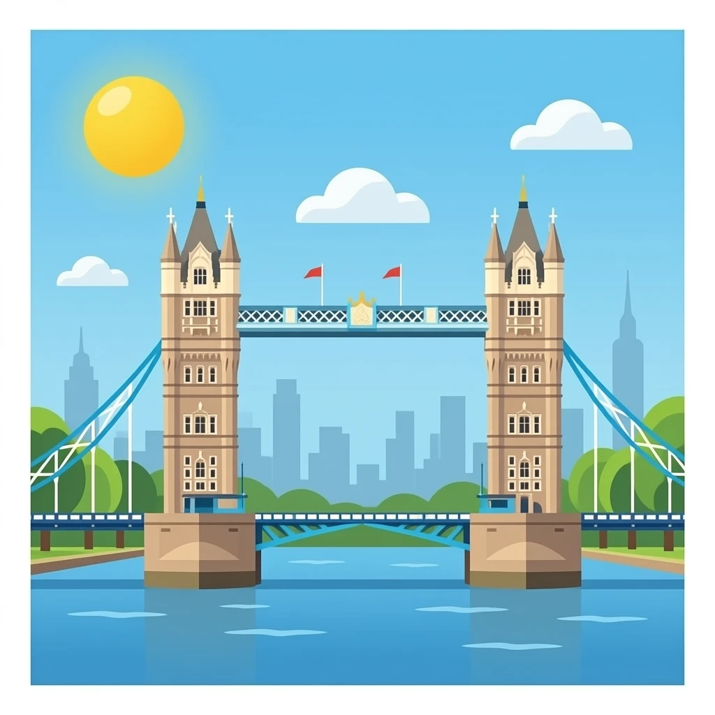 tower bridge emoji