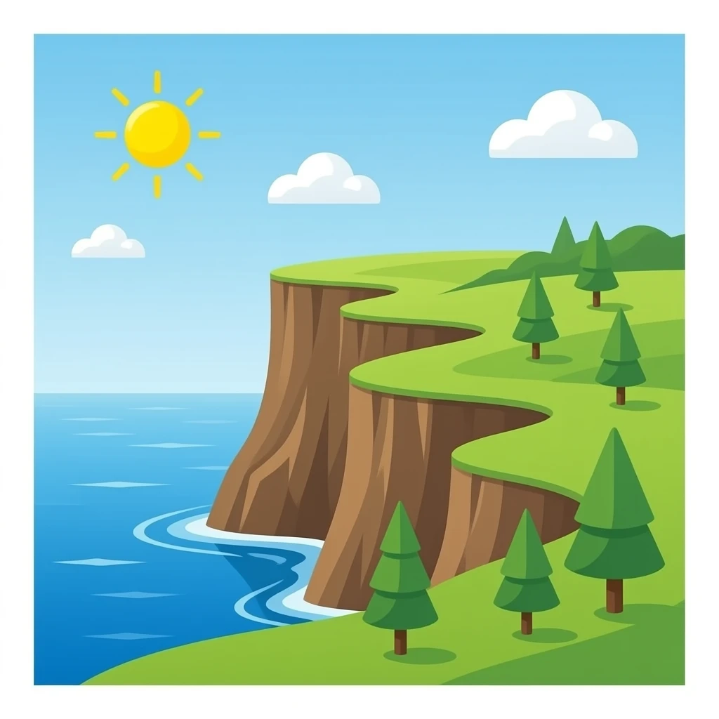 cliff emoji