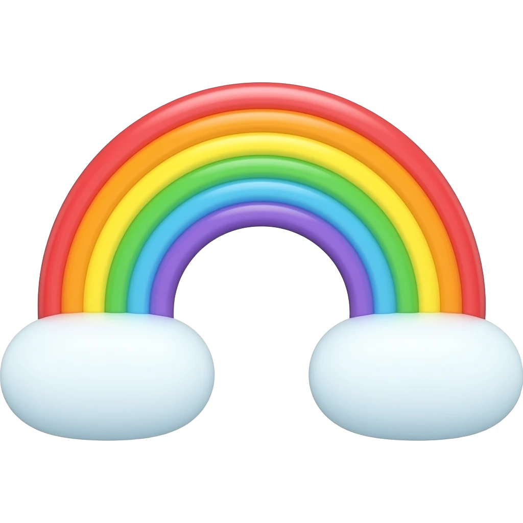 rainbow emoji