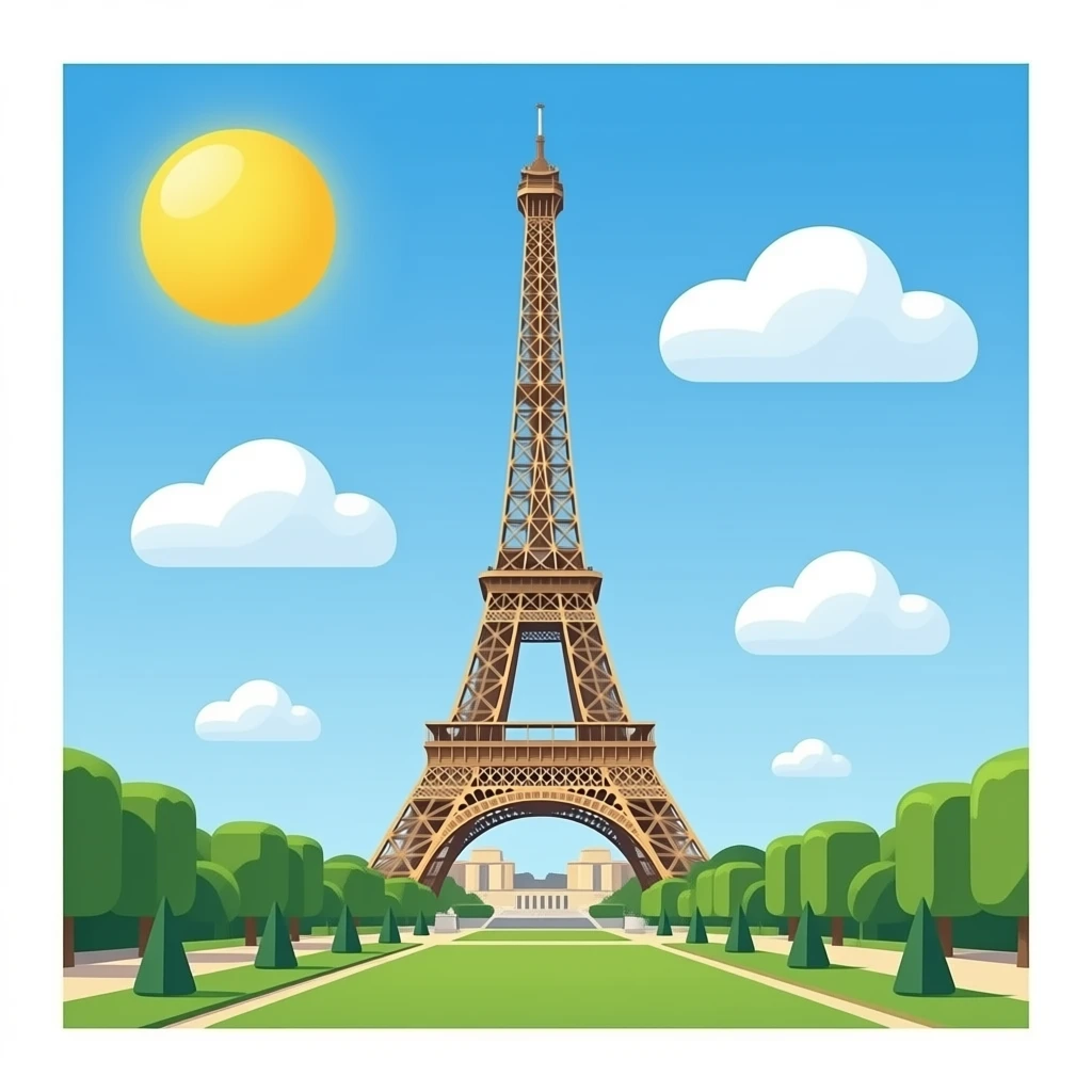 eiffel tower emoji