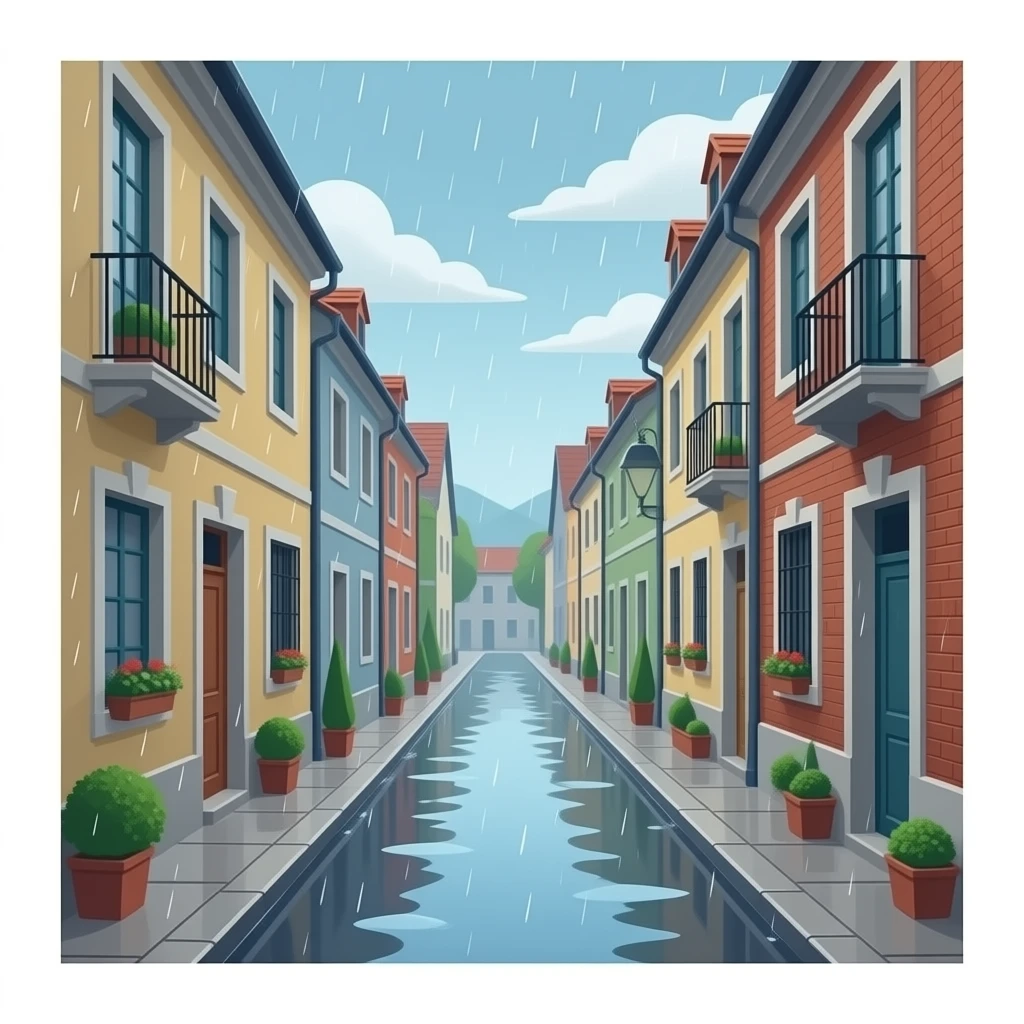 rain emoji