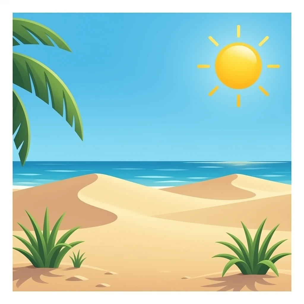 Sand emoji