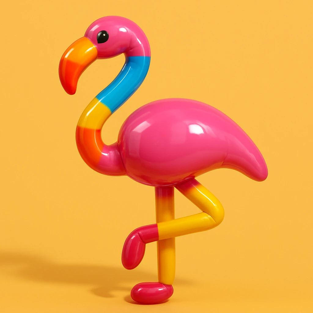 flamingo emoji