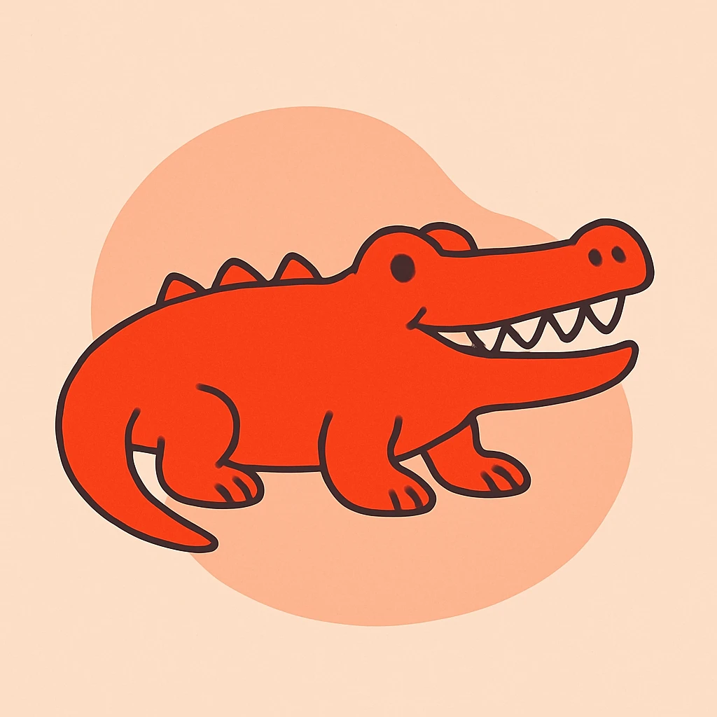 Crocodile emoji