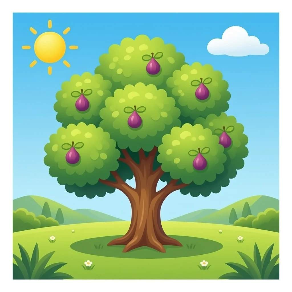 fig tree emoji