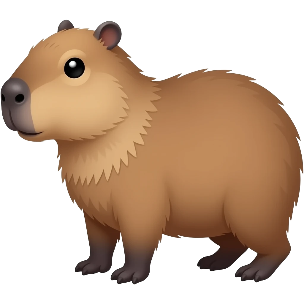 Capybara emoji