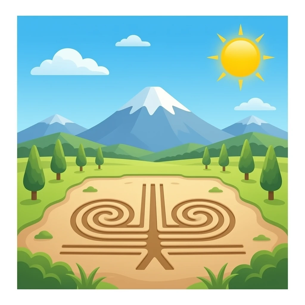 nazca line no background emoji