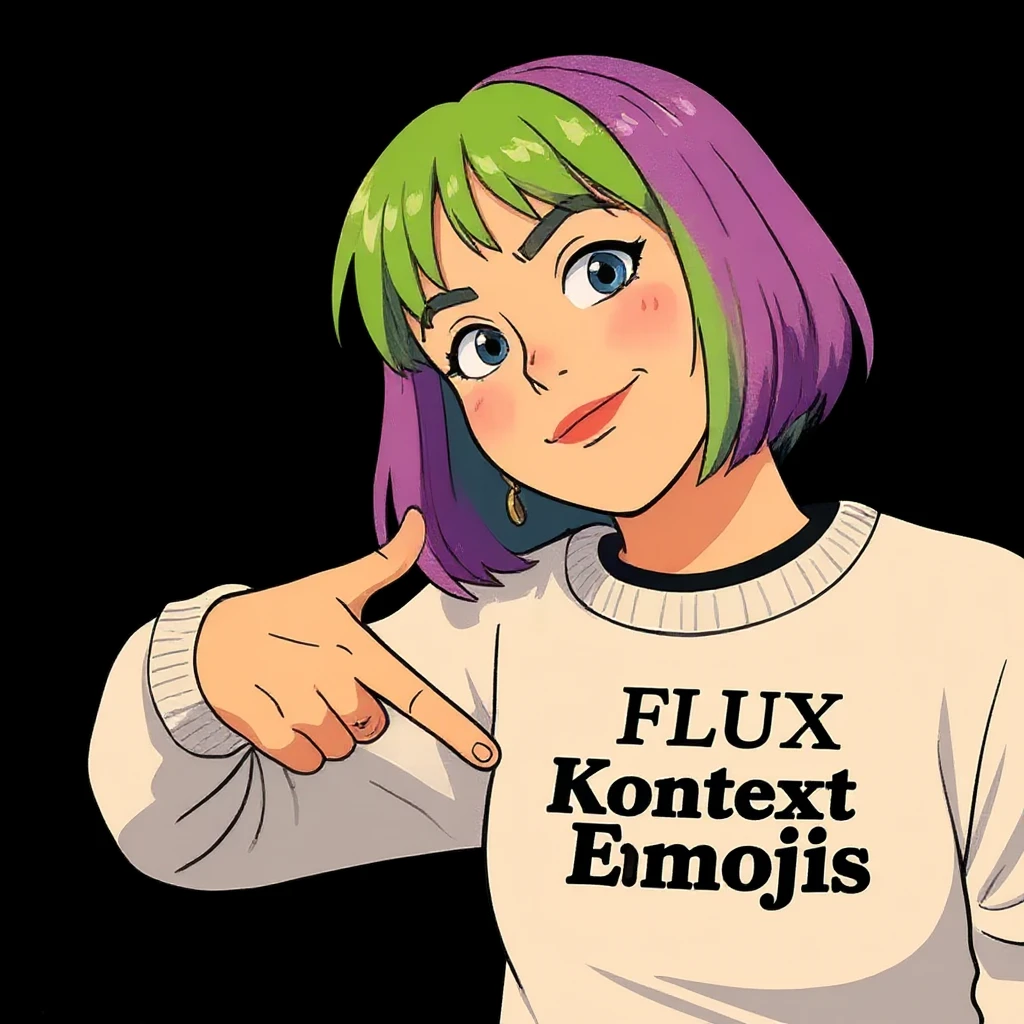 replace replicate to "emojis" and make the background black  emoji