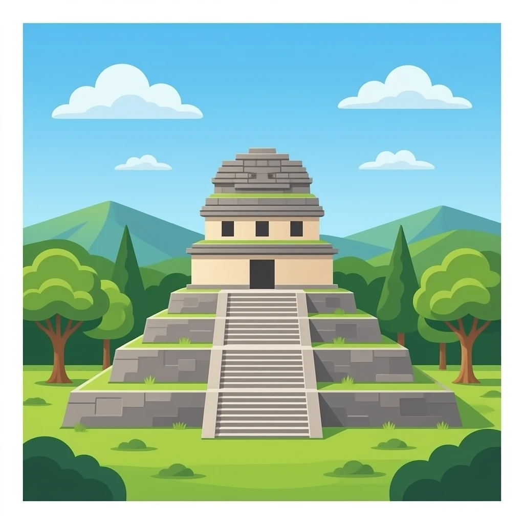 Copan Ruinas isolated emoji