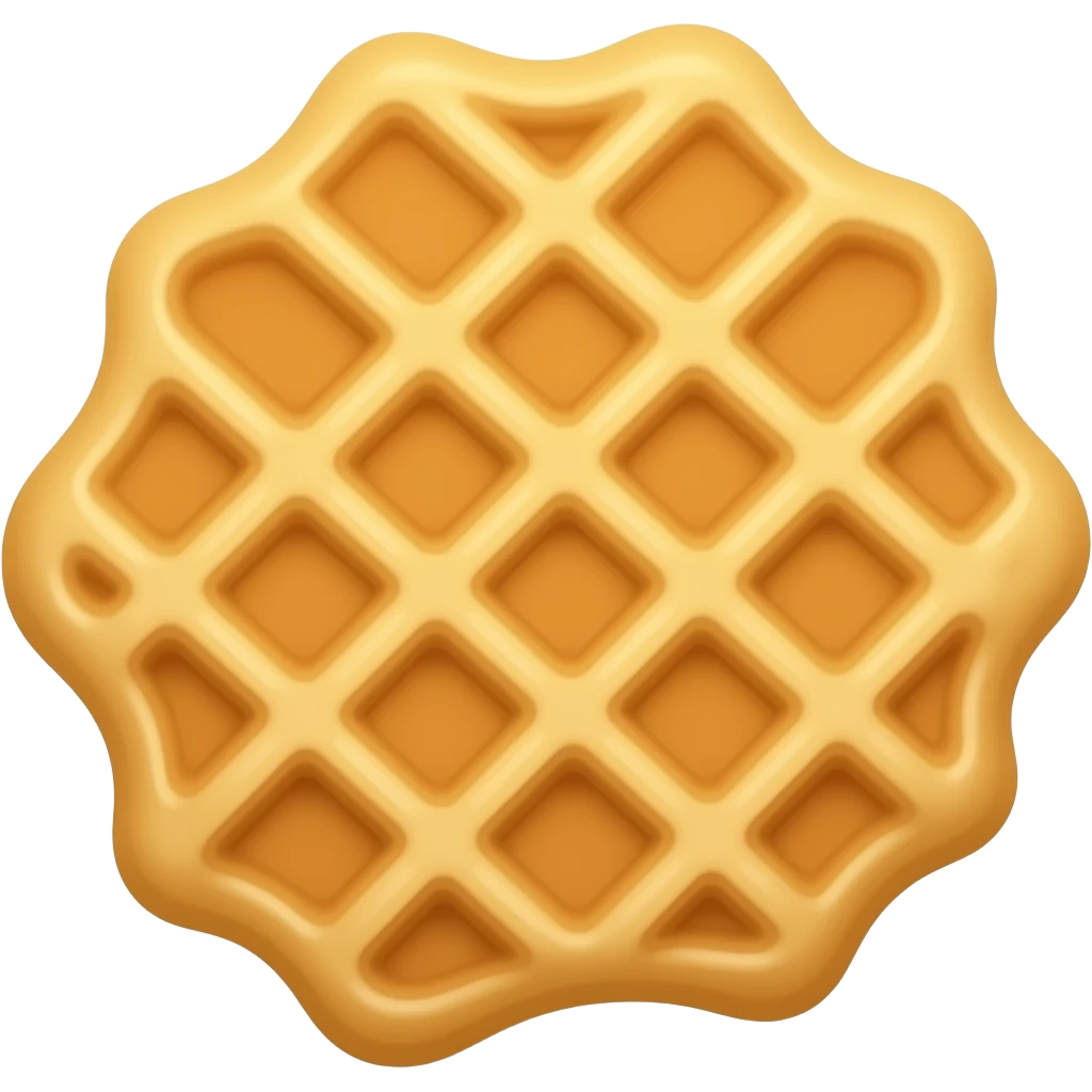 Waffle emoji