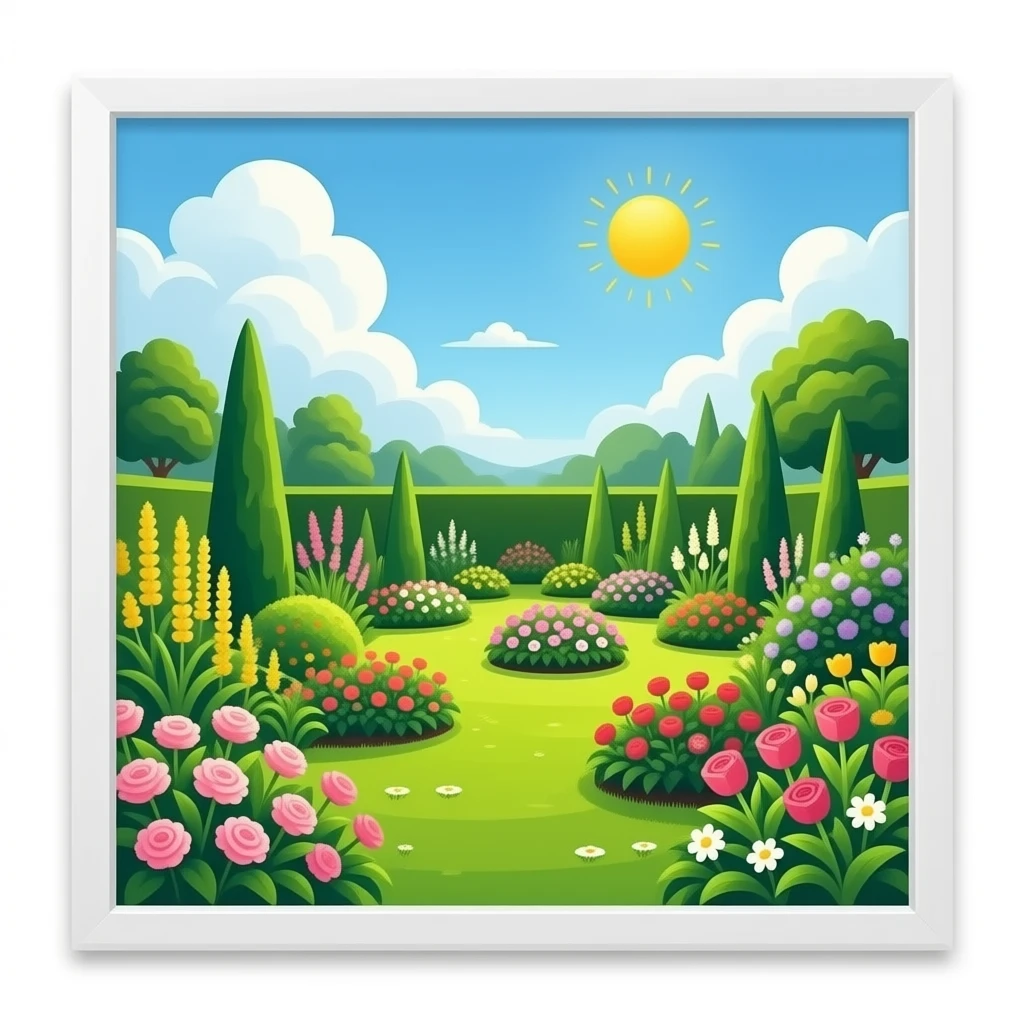 garden  mirror emoji