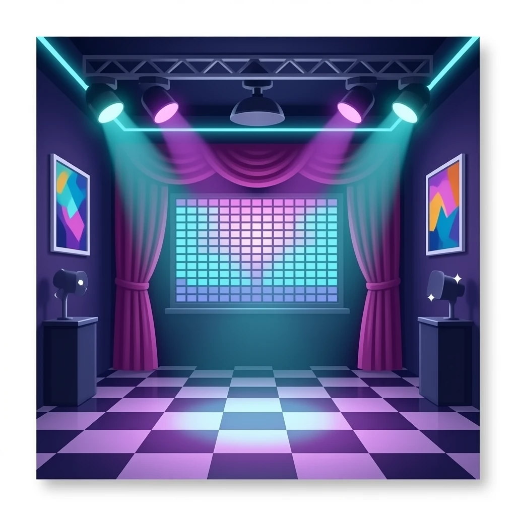 Disco Dance Room emoji