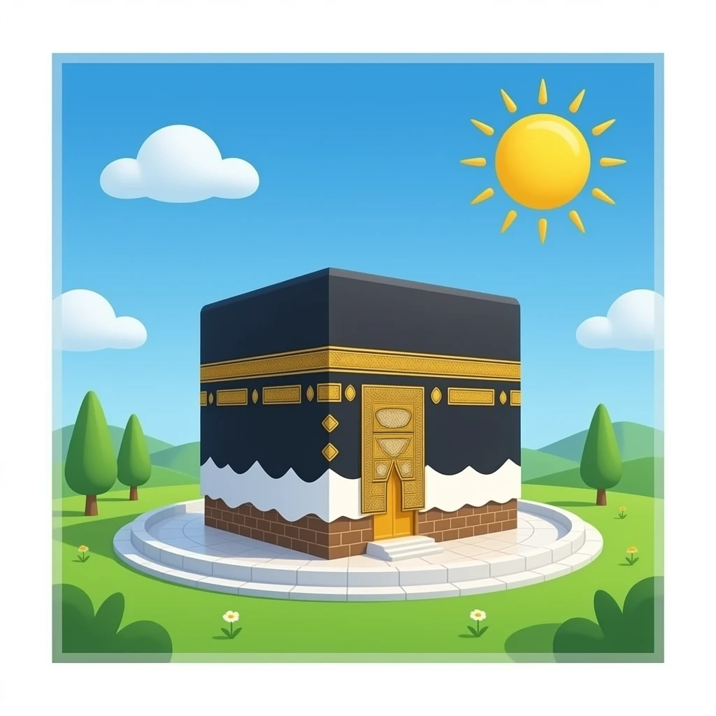 كعبة المشرفة emoji