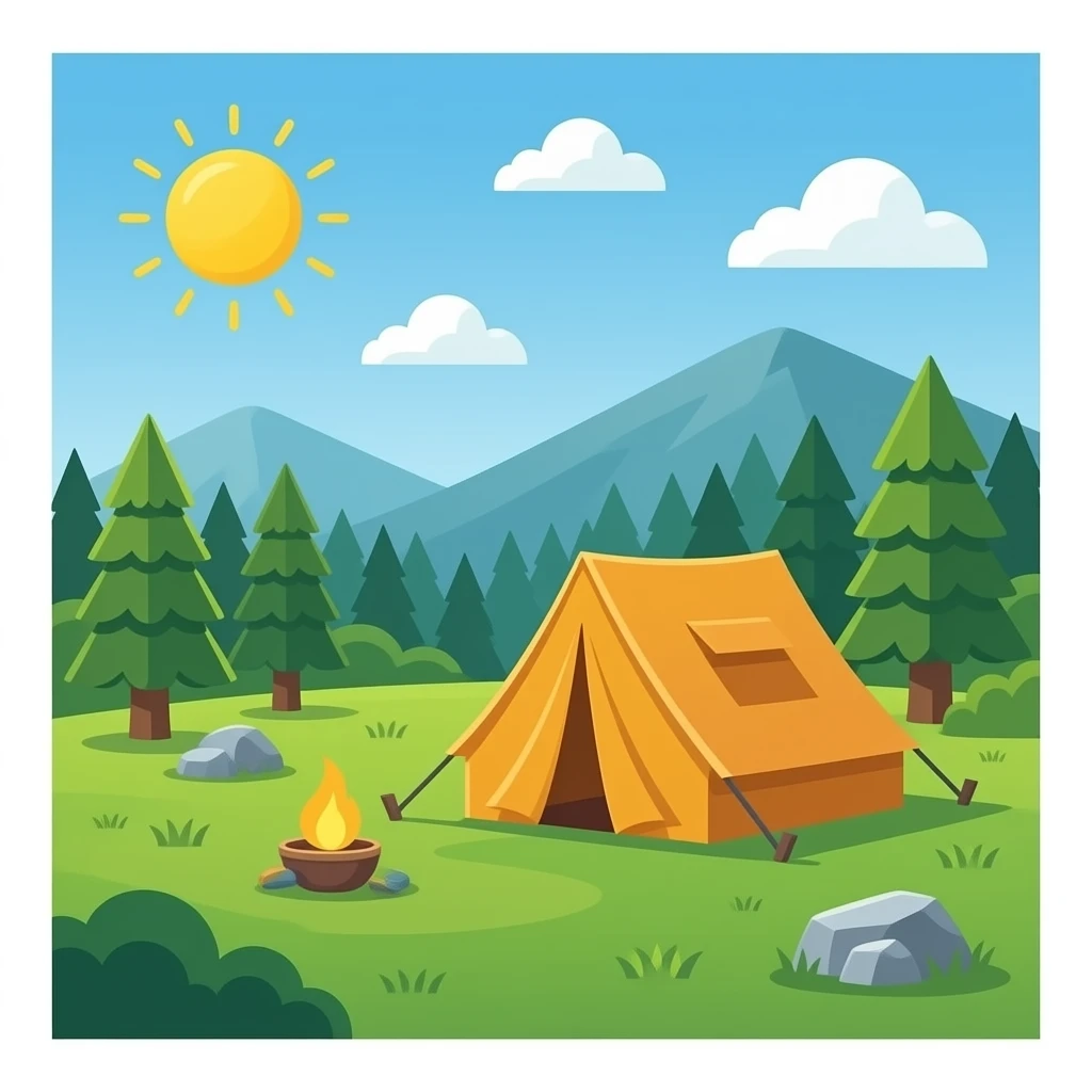 Camp emoji