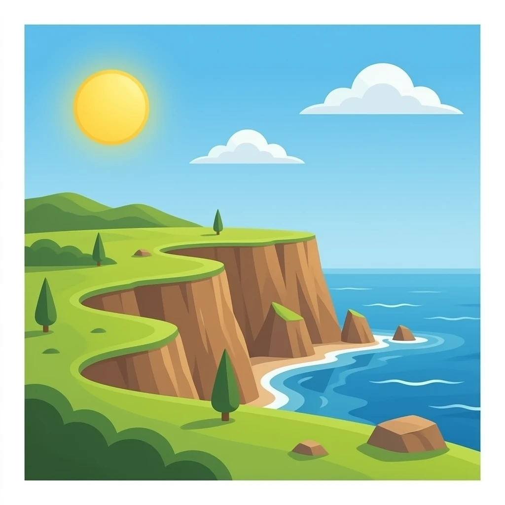 Cliff emoji