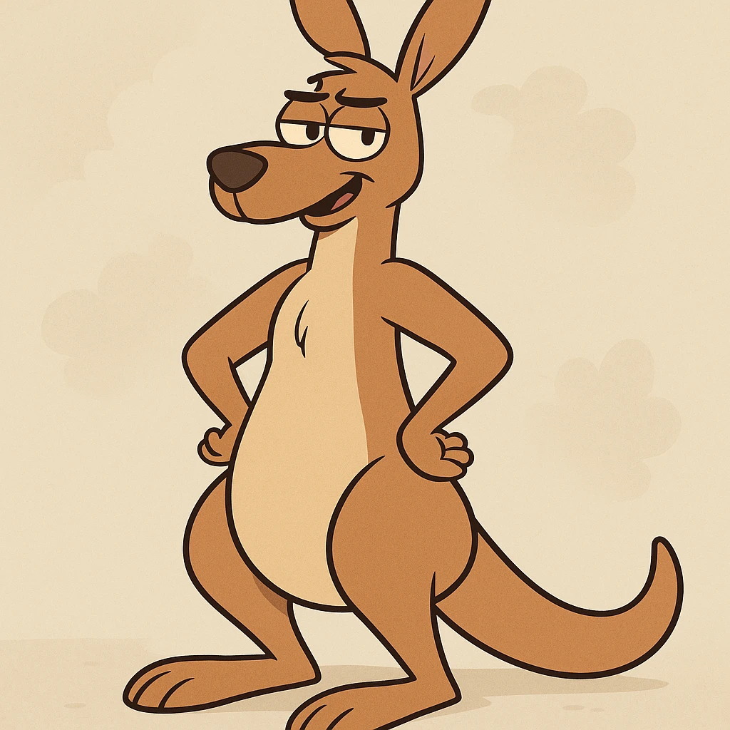Kamgaroo emoji