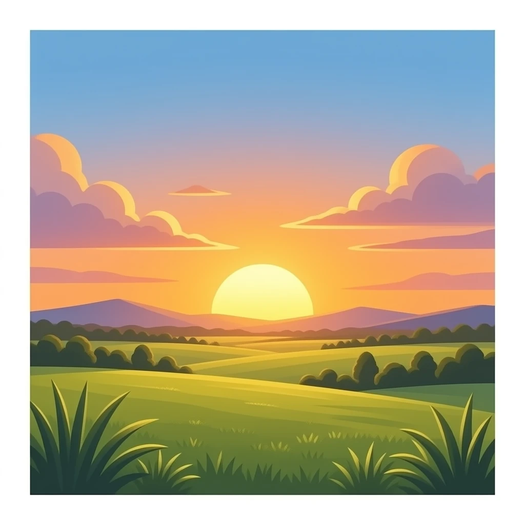 sunset scene emoji