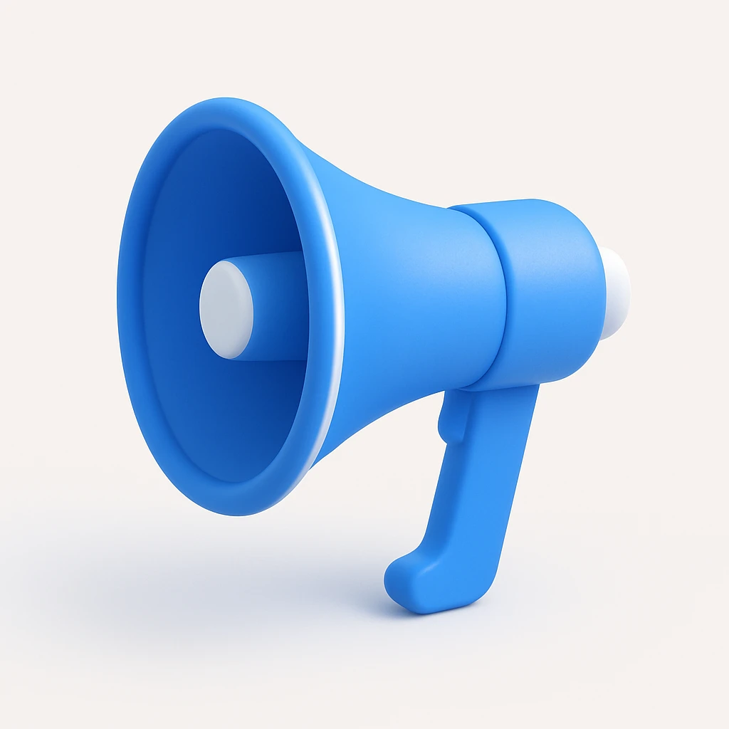 megaphone emoji