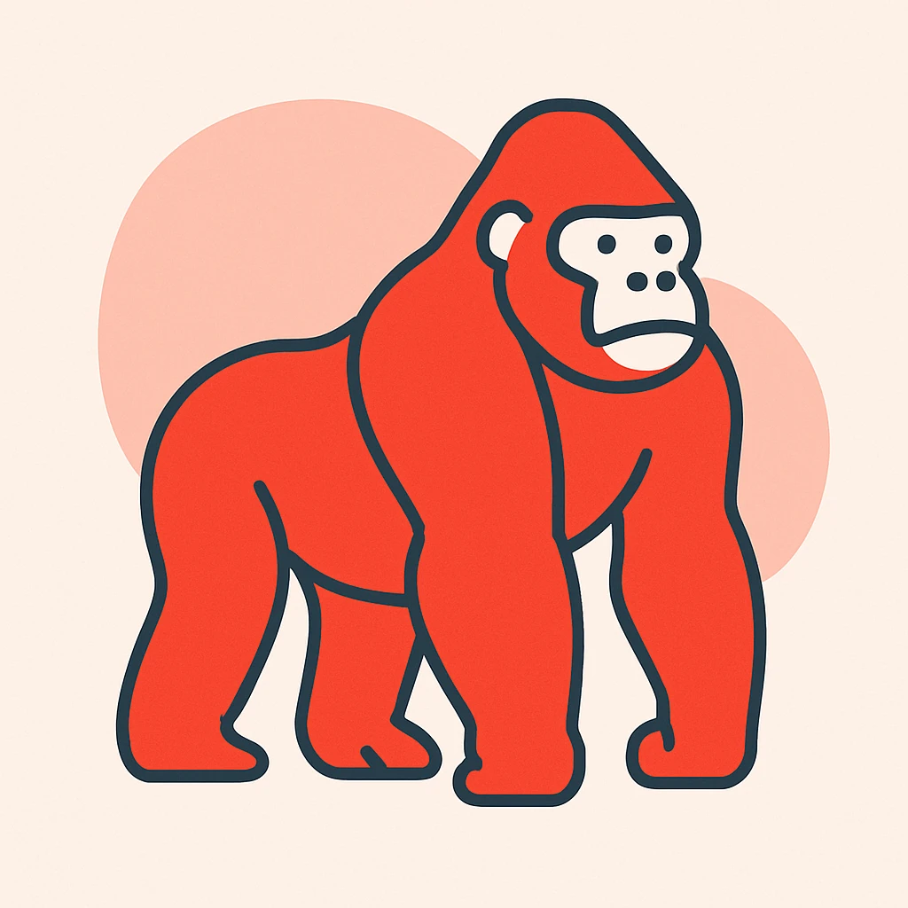 Gorilla emoji