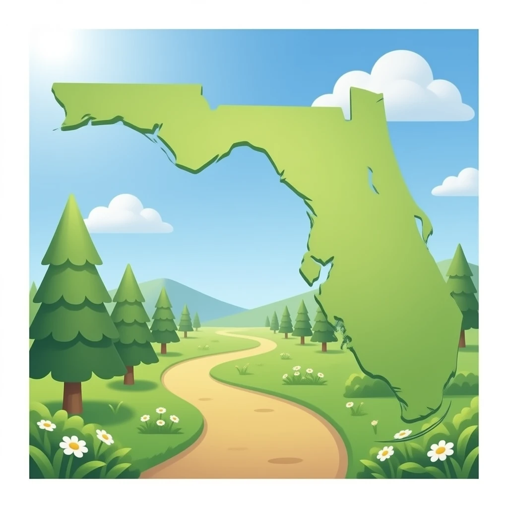 florida map emoji