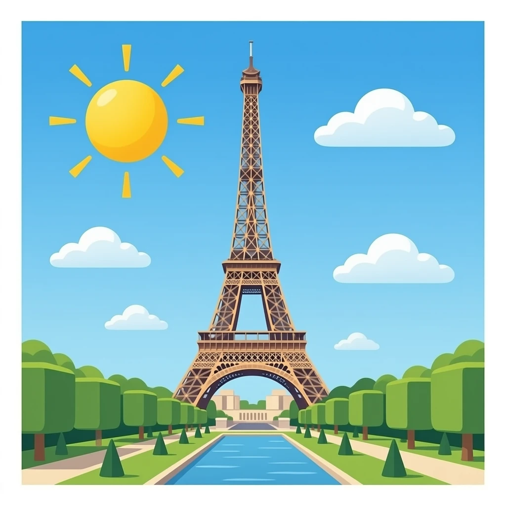 torre eiffel emoji