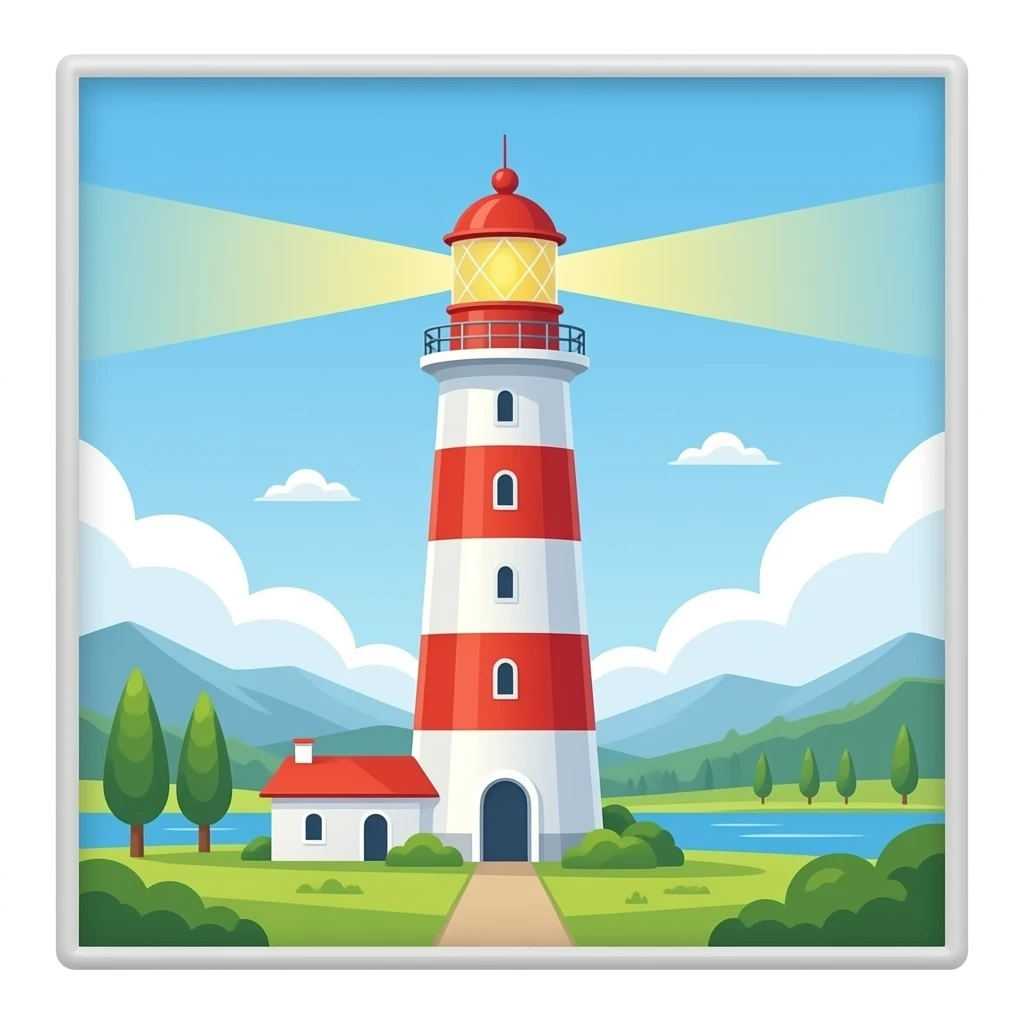 lighthouse emoji