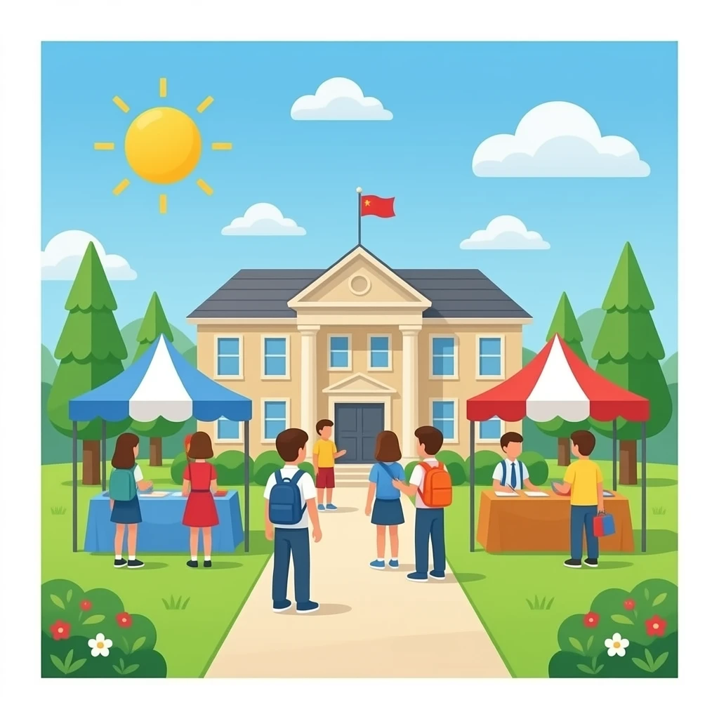 Student school Bazaar emoji