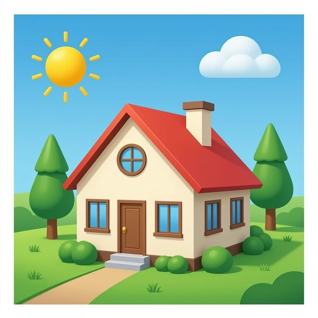 THE HOUSE emoji