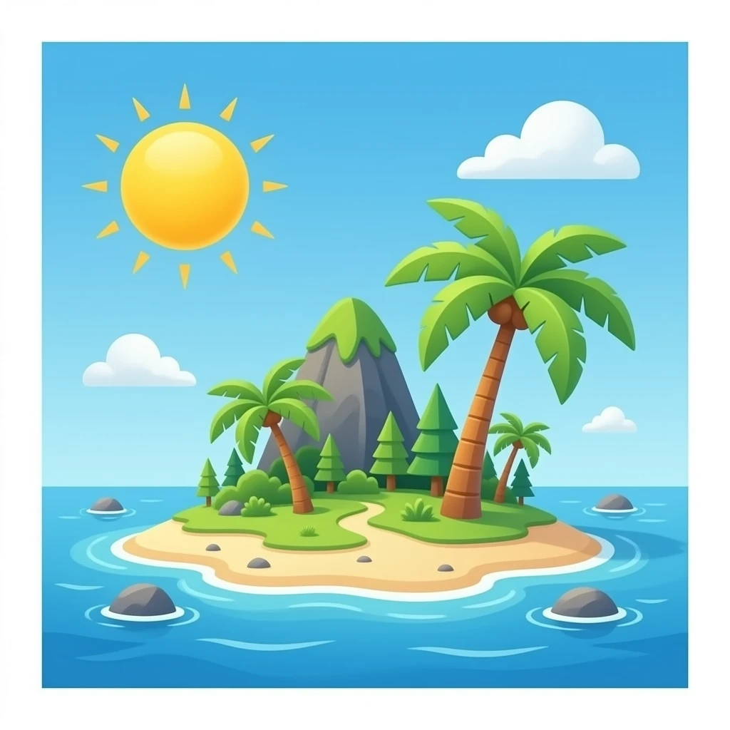 🏝️ emoji