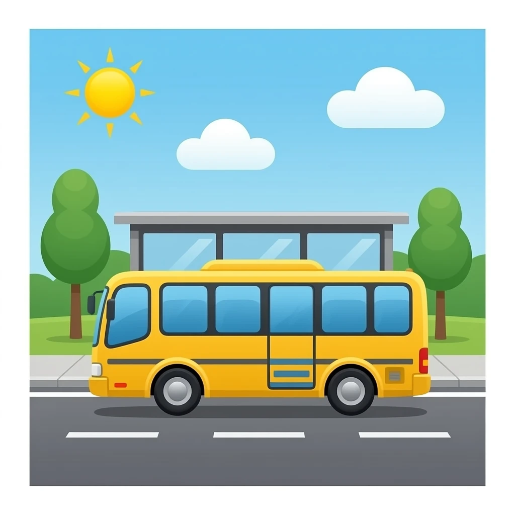 bus station emoji