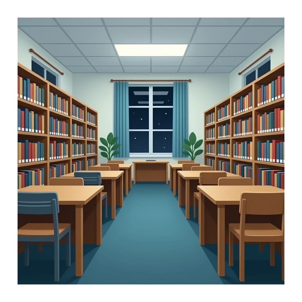 Library Interior emoji