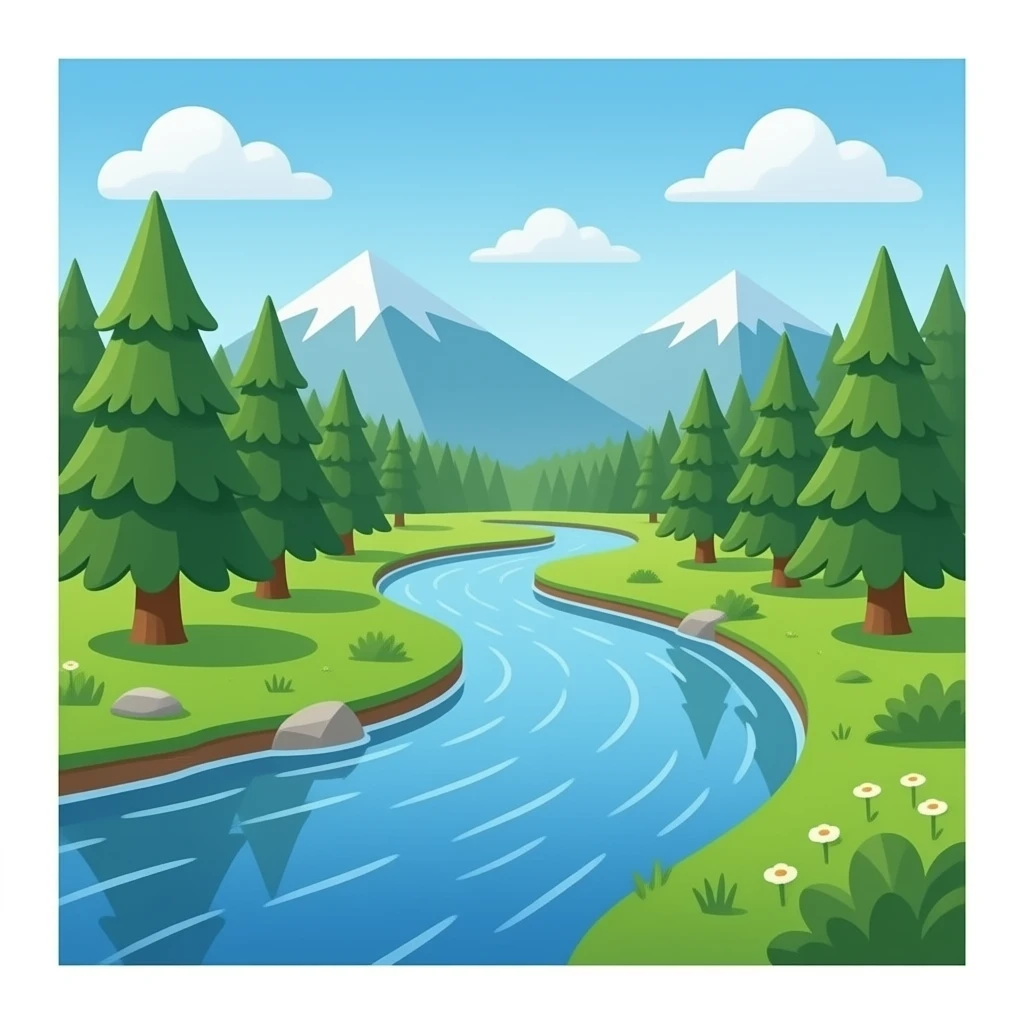 River Water emoji