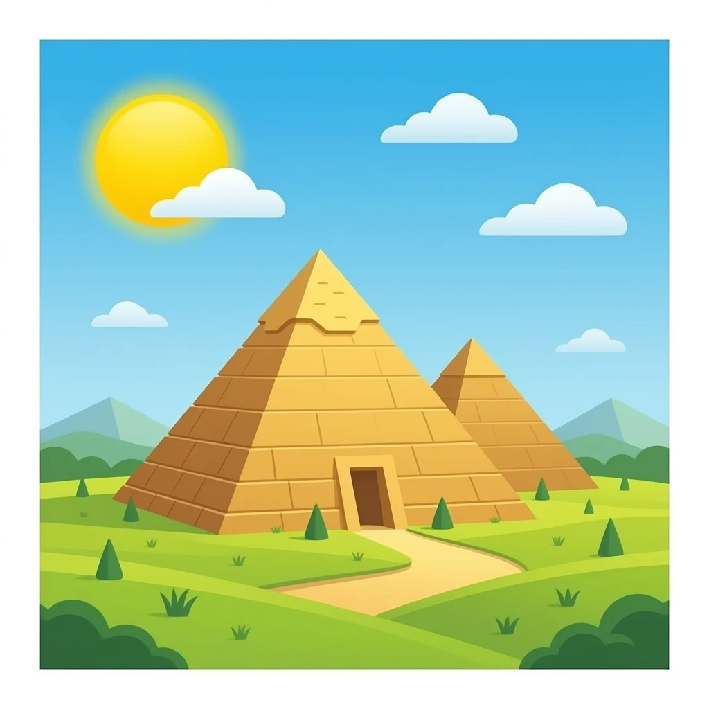 pyramid emoji