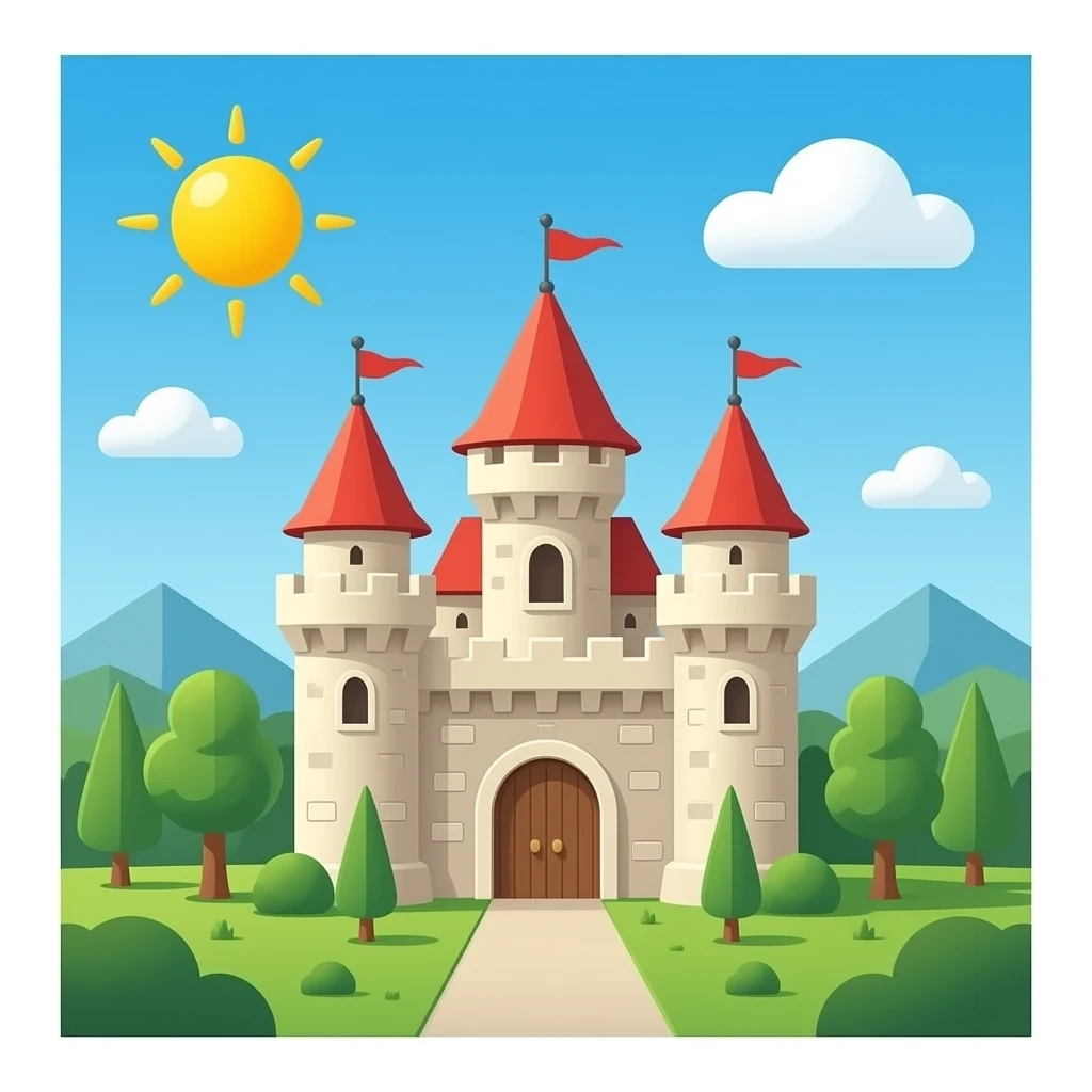 castle emoji