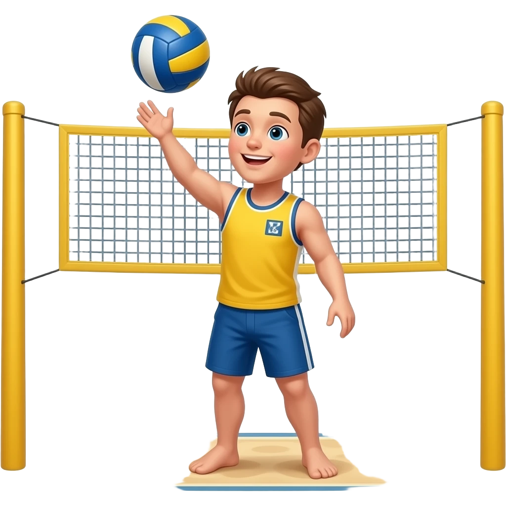 beach voleyball emoji