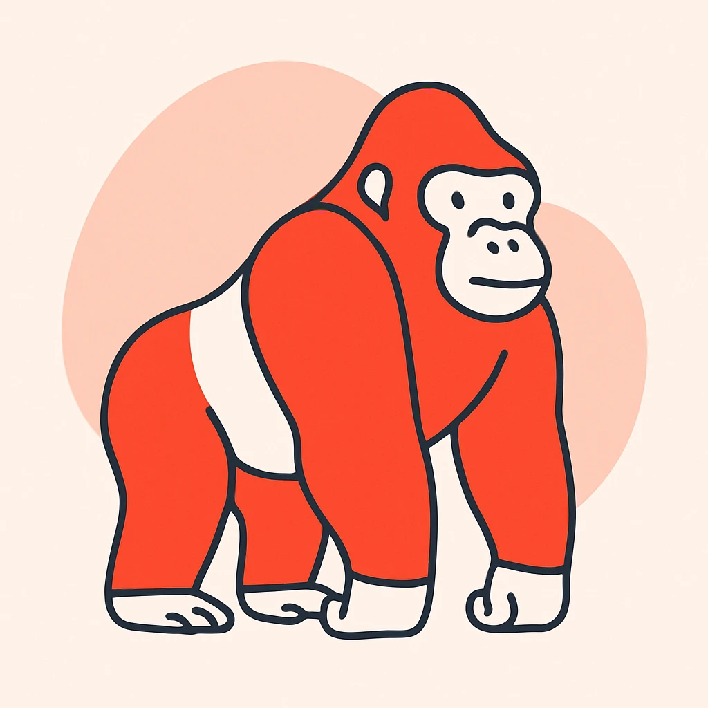 Gorilla emoji