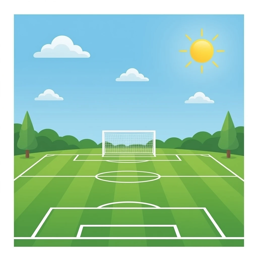 soccer field emoji