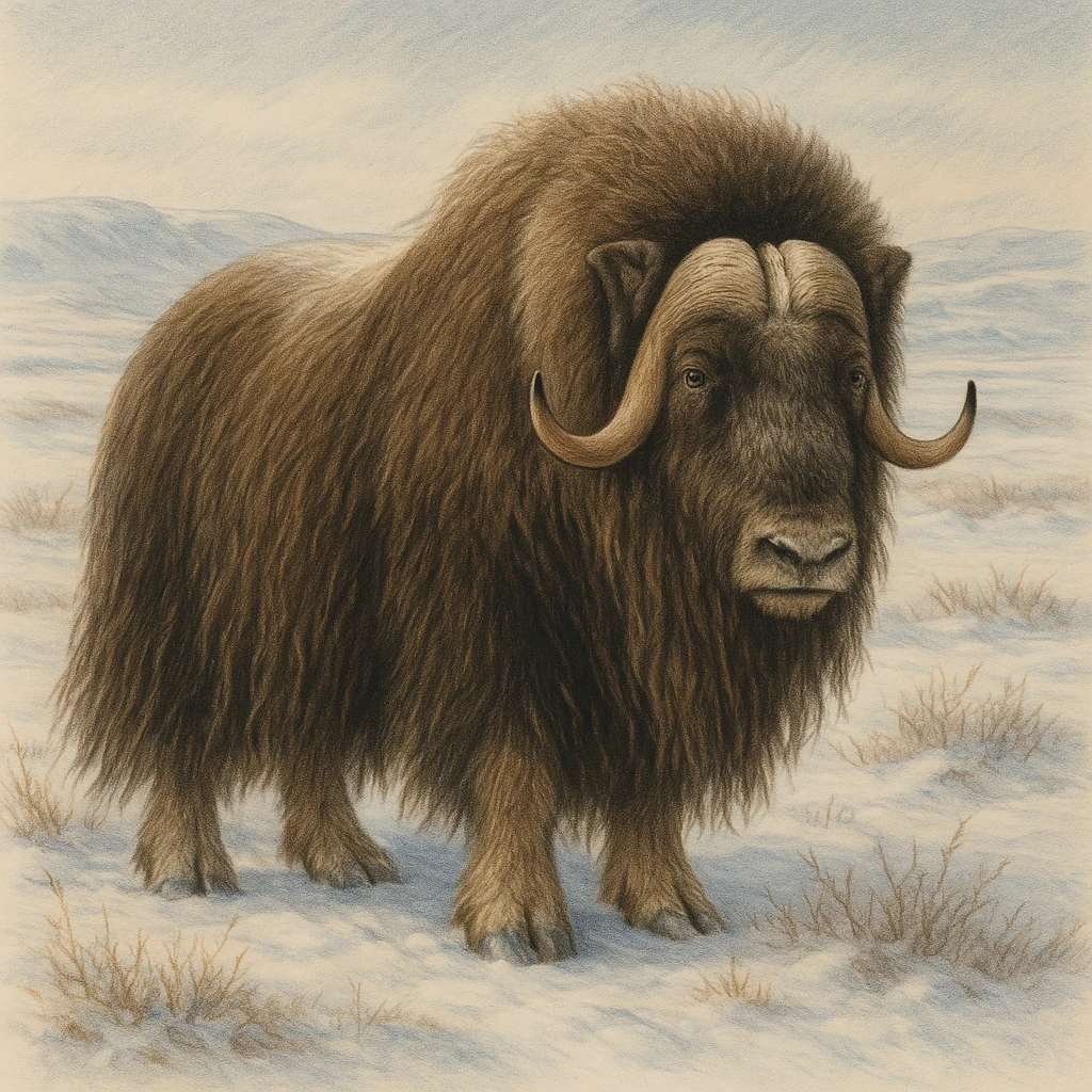 Muskox emoji